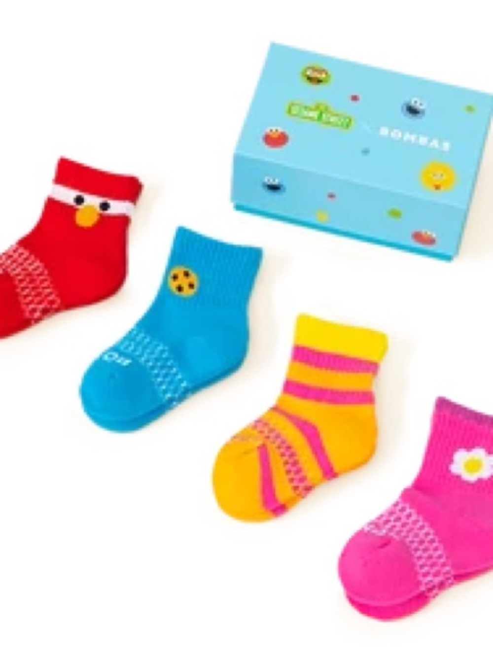 Bombas Sesame Street  4 pack socks